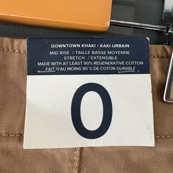 NWT Gap size 0, downtown khaki mid rise stretch cargo utility pants - Picture 5 of 7